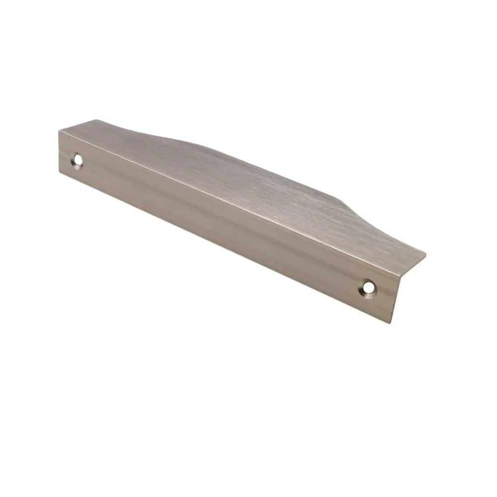 Griffleiste Kantengriff UFO 128mm (148mm Gesamtlänge) - Gebürsteter Edelstahl – Furnica