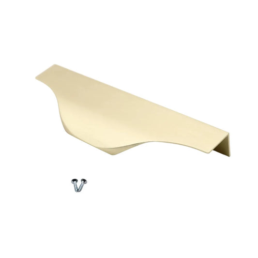 Griffleiste Kantengriff UFO 128mm (148mm Gesamtlänge) - Matt Gold – Furnica