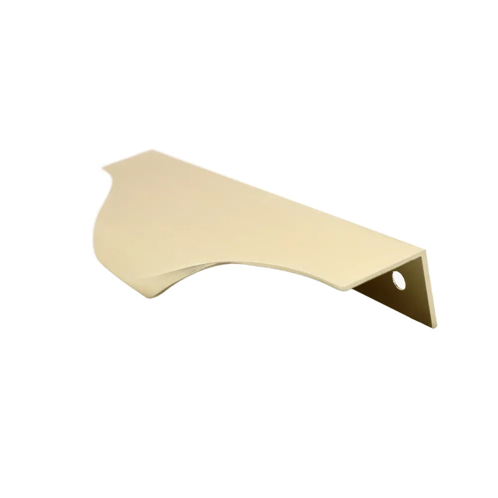Griffleiste Kantengriff UFO 128mm (148mm Gesamtlänge) - Matt Gold – Furnica