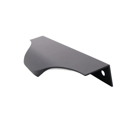 Griffleiste Kantengriff UFO 128mm (148mm Gesamtlänge) - Schwarz Matt – Furnica