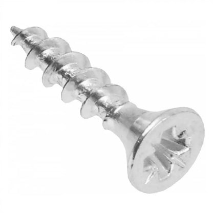 Holzschrauben PZ2 3.5x16mm Weißer Zink (1000 stk.) – Furnica