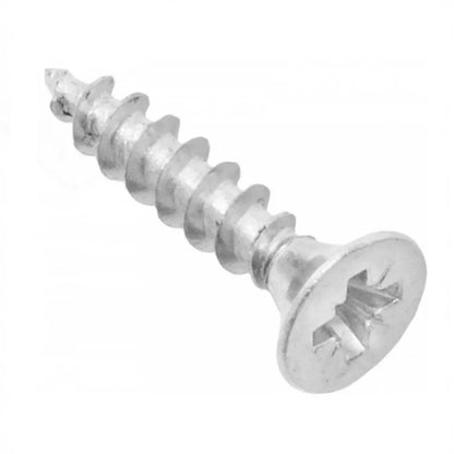Holzschrauben PZ2 4.0x20mm Weißer Zink (1000 stk.) – Furnica