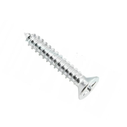Holzschrauben PZ2 4.0x25mm Weißer Zink (100 stk.) – Furnica