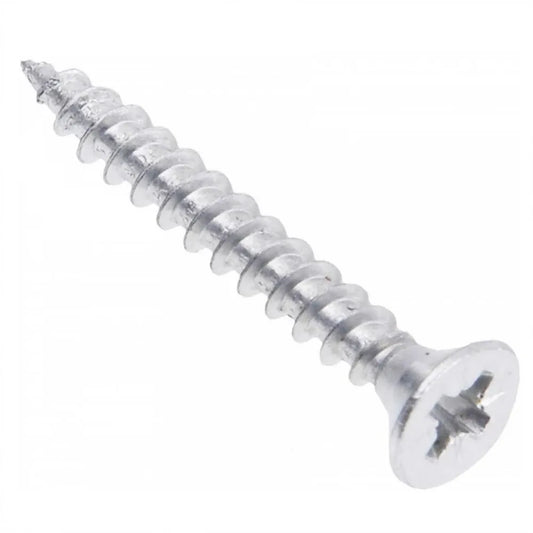 Holzschrauben PZ2 4.0x35mm Weißer Zink (100 stk.) – Furnica
