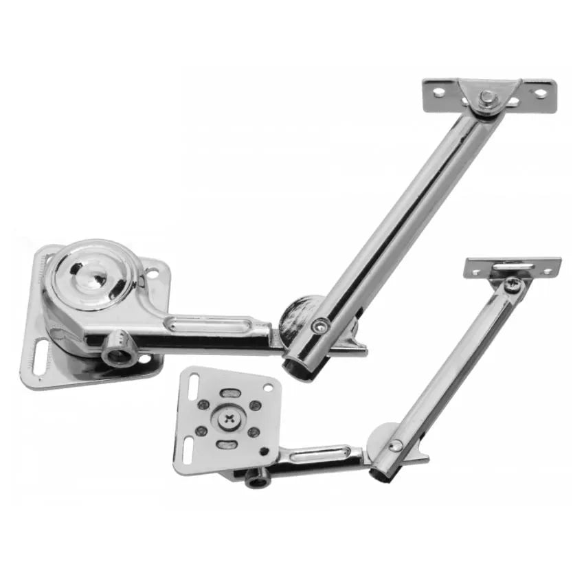 Hydraulische Türstütze PH01 (links + rechts), Chrom – Furnica
