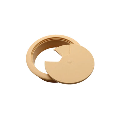 Kabeldurchlass aus Kunststoff Ø60mm, Beige – Furnica