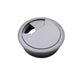 Kabeldurchlass aus Kunststoff Ø60mm, Metallisch – Furnica