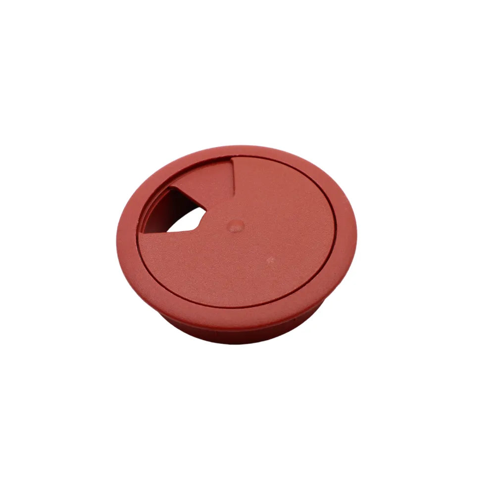 Kabeldurchlass aus Kunststoff Ø60mm, Rotes Holz – Furnica