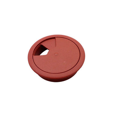 Kabeldurchlass aus Kunststoff Ø60mm, Rotes Holz – Furnica