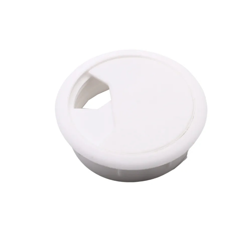 Kabeldurchlass aus Kunststoff Ø60mm, Weiss – Furnica