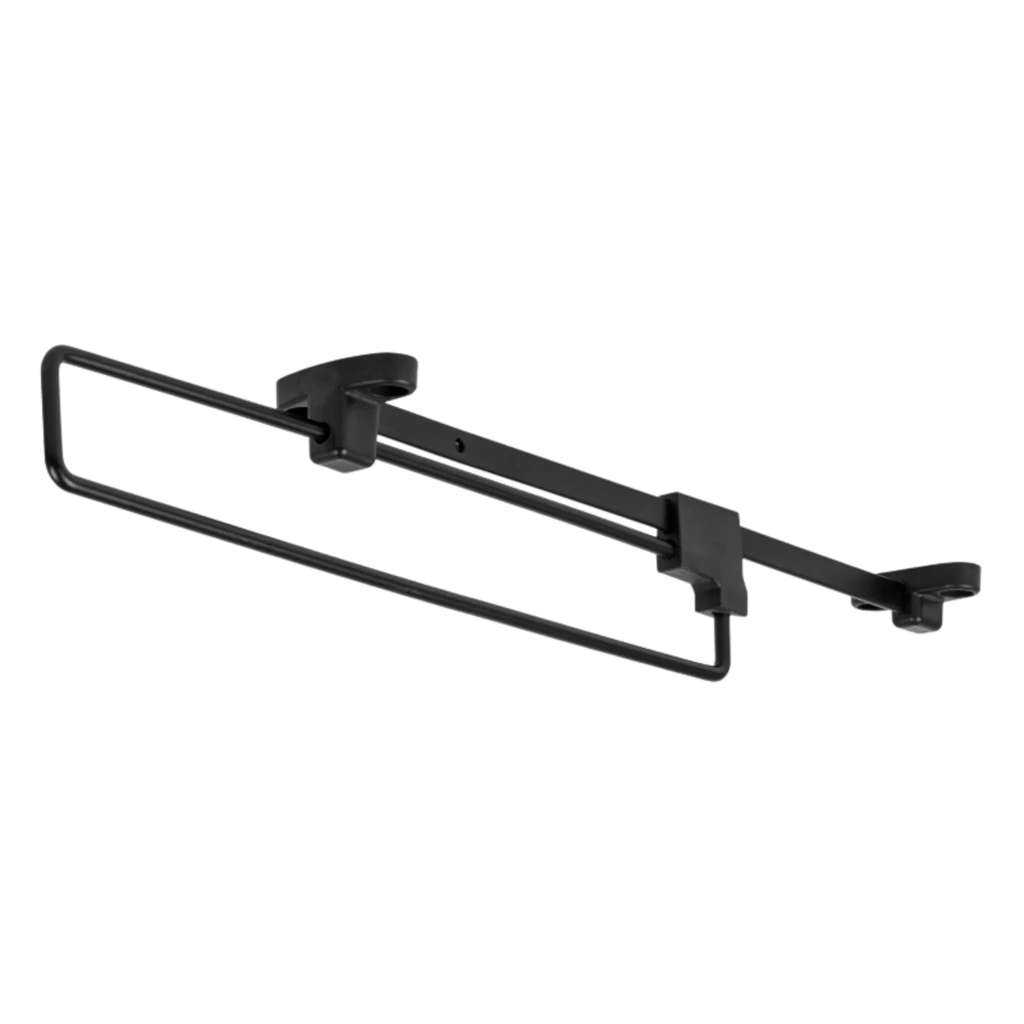 Kleiderstange Ausziehbar – 250 - 500mm Schwarz – Furnica