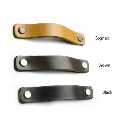 Ledergriff Rechteckig 96mm / 128mm / 160mm – Furnica