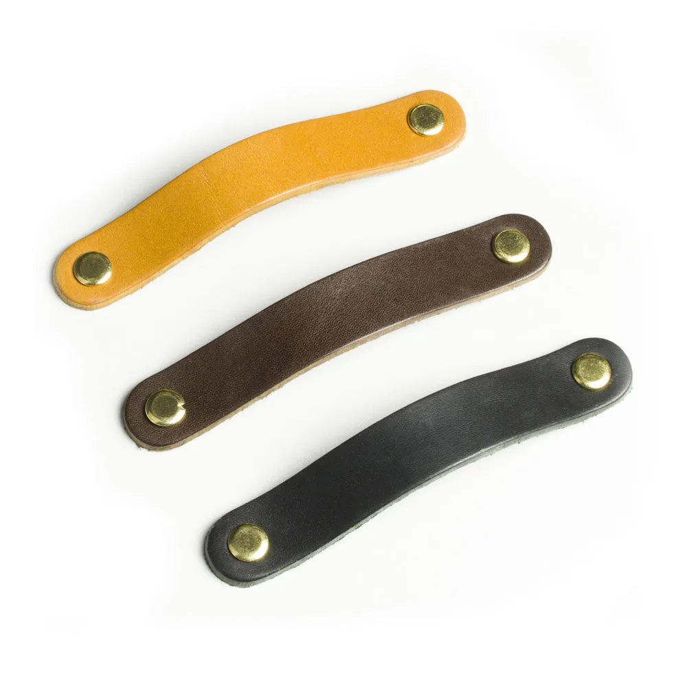 Ledergriff Rund 96mm / 128mm – Furnica