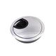 Metall Kabeldurchführung 60mm, Chrom – Furnica