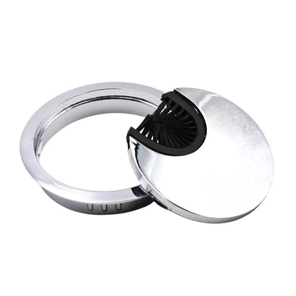 Metall Kabeldurchführung 60mm, Chrom – Furnica