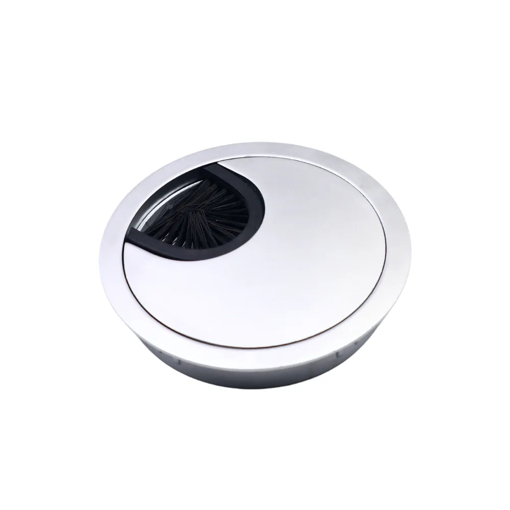 Metall Kabeldurchführung 60mm, Silber – Furnica