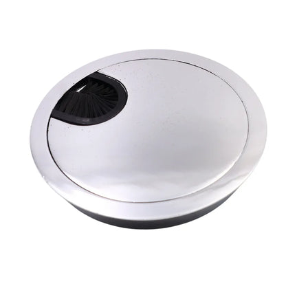 Metall Kabeldurchführung 80mm, Chrom – Furnica