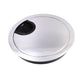 Metall Kabeldurchführung 80mm, Chrom – Furnica