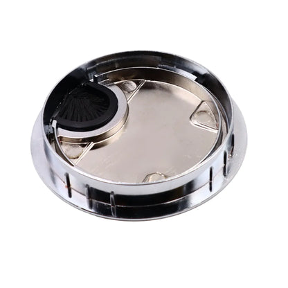 Metall Kabeldurchführung 80mm, Chrom – Furnica