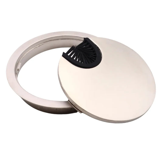 Metall Kabeldurchführung 80mm - Satin – Furnica
