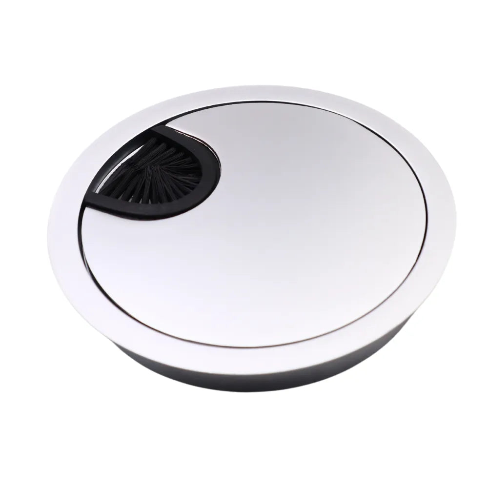 Metall Kabeldurchführung 80mm, Silber – Furnica