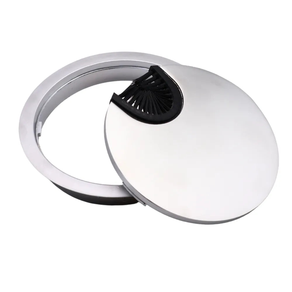 Metall Kabeldurchführung 80mm, Silber – Furnica