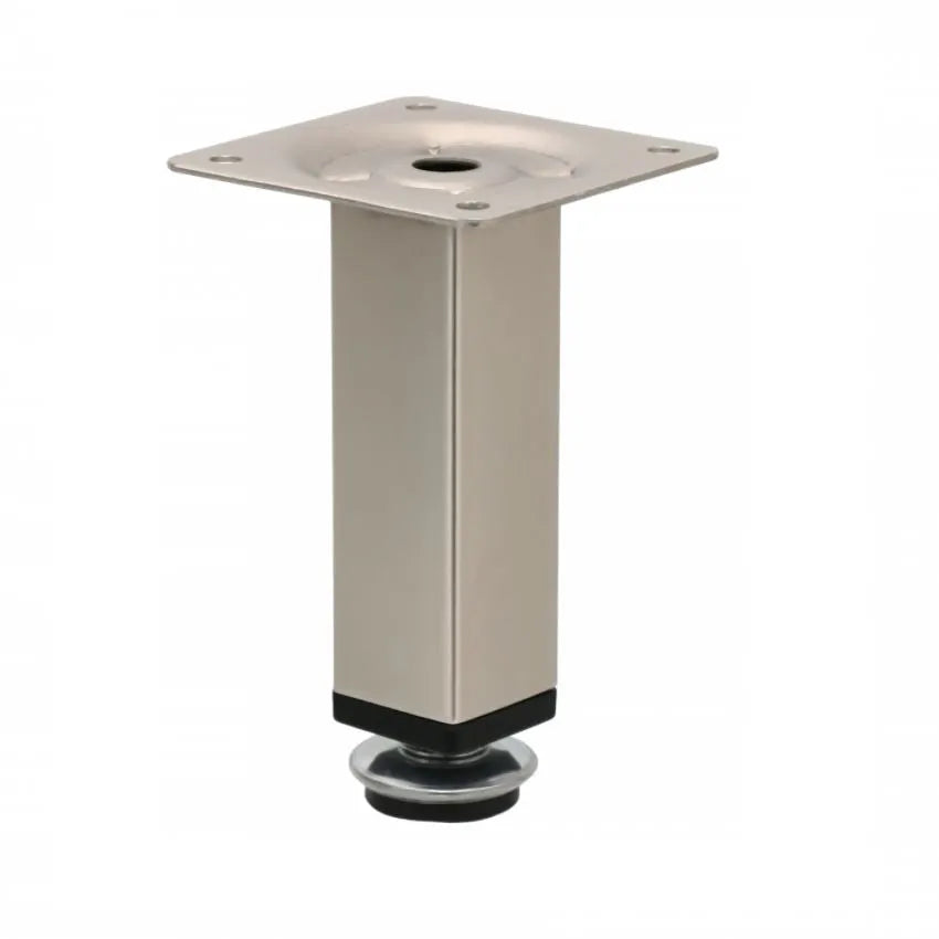 Möbelfüße Quadratisch 25x25mm - 100mm Satin – Furnica
