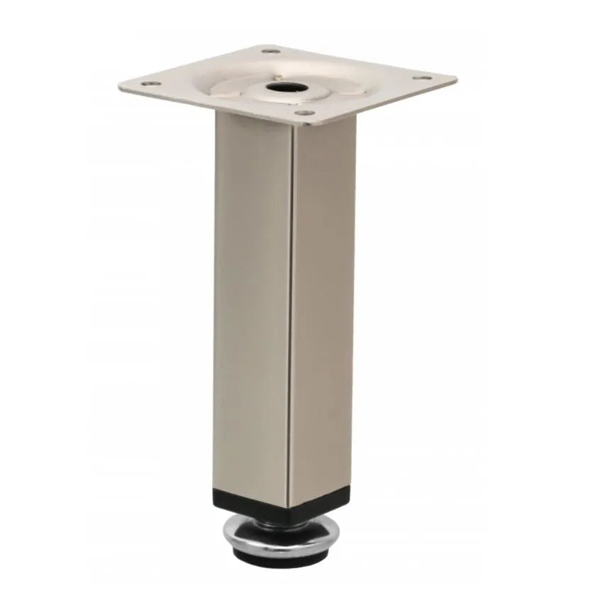 Möbelfüße Quadratisch 25x25mm - 120mm Satin – Furnica
