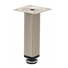 Möbelfüße Quadratisch 25x25mm - 120mm Satin