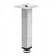 Möbelfüße Quadratisch 25x25mm - 150mm Chrom – Furnica