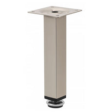 Möbelfüße Quadratisch 25x25mm - 150mm Satin
