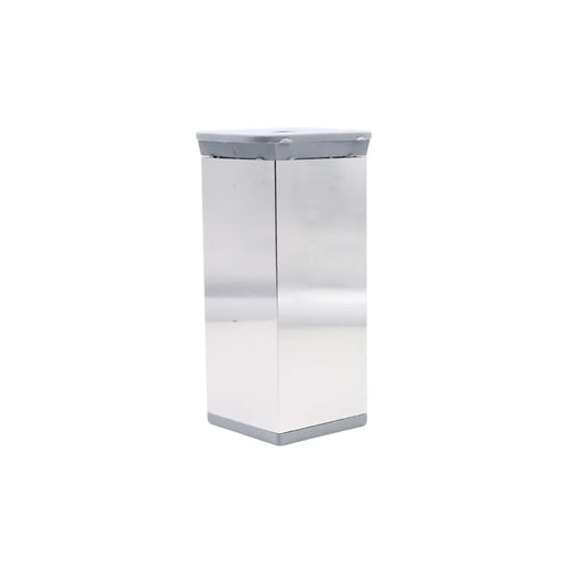 Möbelfüße Quadratisch 40x40mm - 100mm Chrom – Furnica