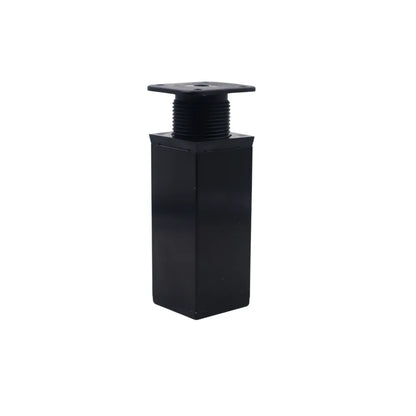 Möbelfüße Quadratisch 40x40mm - 100mm - Schwarz – Furnica