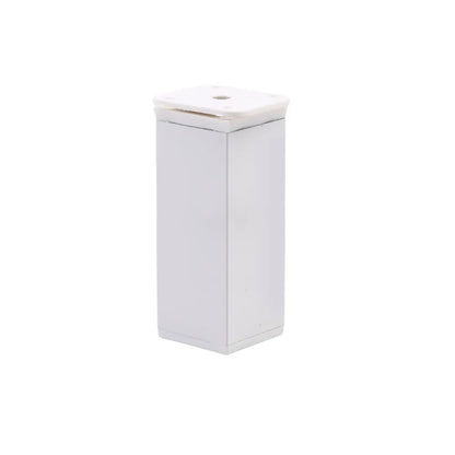 Möbelfüße Quadratisch 40x40mm - 100mm - Weiß – Furnica
