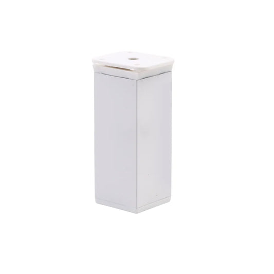 Möbelfüße Quadratisch 40x40mm - 100mm - Weiß – Furnica