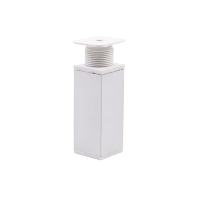 Möbelfüße Quadratisch 40x40mm - 100mm - Weiß – Furnica