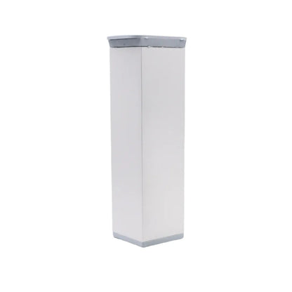 Möbelfüße Quadratisch 40x40mm - 150mm - Aluminium – Furnica