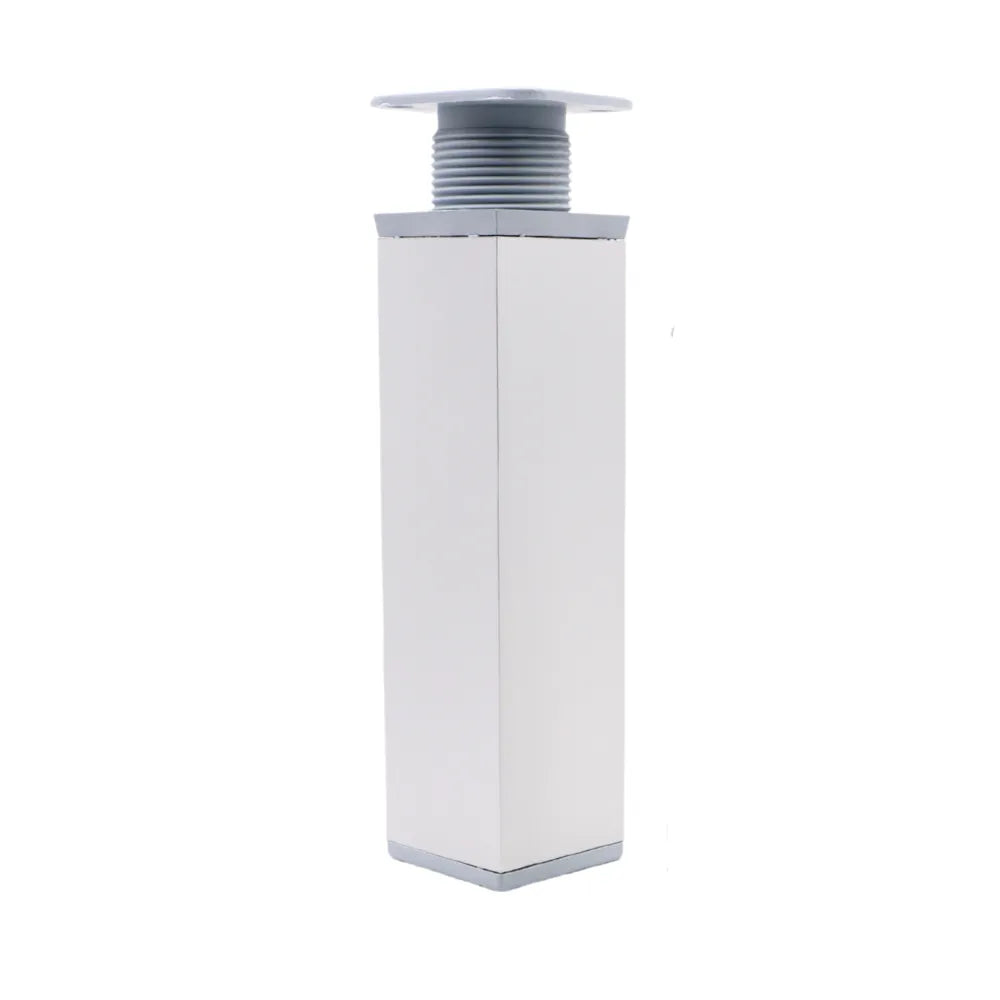 Möbelfüße Quadratisch 40x40mm - 150mm - Aluminium – Furnica