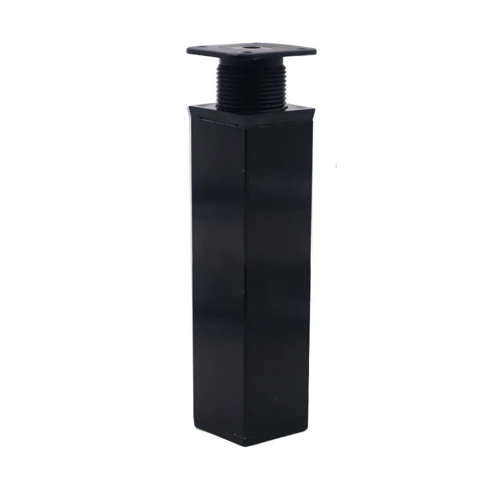 Möbelfüße Quadratisch 40x40mm - 150mm - Schwarz – Furnica