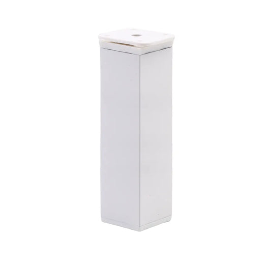 Möbelfüße Quadratisch 40x40mm - 150mm - Weiß – Furnica