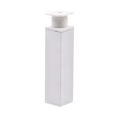 Möbelfüße Quadratisch 40x40mm - 150mm - Weiß – Furnica