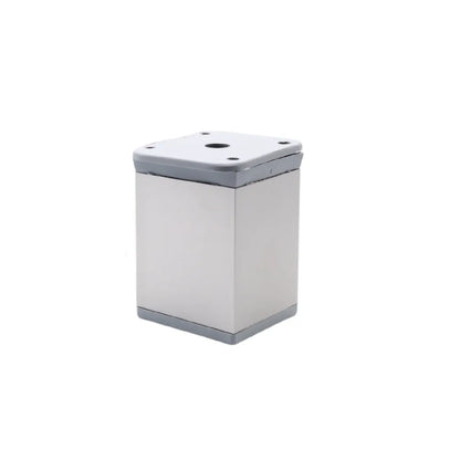 Möbelfüße Quadratisch 40x40mm - 60mm - Aluminium – Furnica