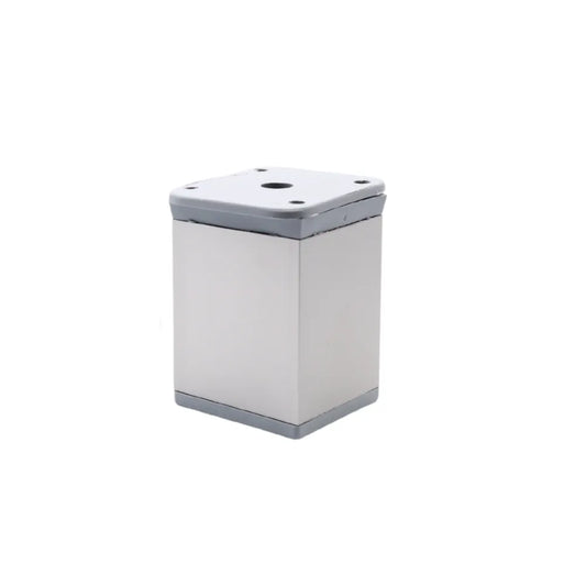 Möbelfüße Quadratisch 40x40mm - 60mm - Aluminium – Furnica