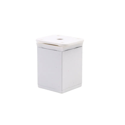Möbelfüße Quadratisch 40x40mm - 60mm - Weiß – Furnica