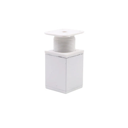 Möbelfüße Quadratisch 40x40mm - 60mm - Weiß – Furnica