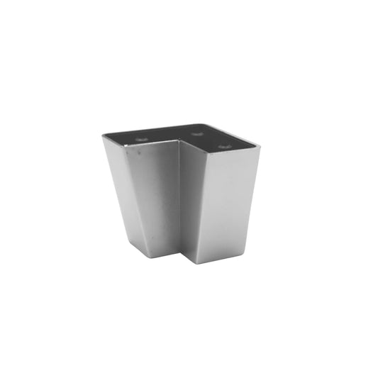 Möbelfüße Quadratisch 60x60mm - 60mm Aluminium – Furnica