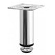 Möbelfüße Verstellbar 100mm - Chrom – Furnica