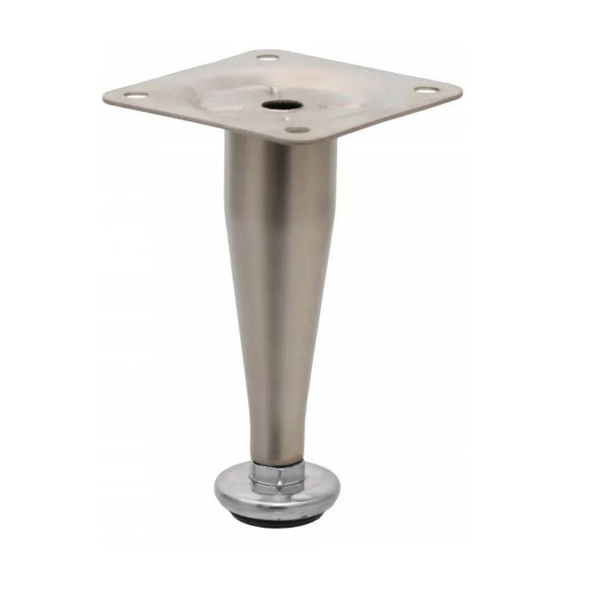 Möbelfüße Verstellbar Kegelförmig 100mm - Satin – Furnica