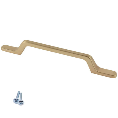 Möbelgriff 160mm U098 - Gold – Furnica