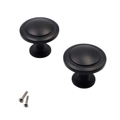 Möbelknopf, Schwarz Matt – Furnica